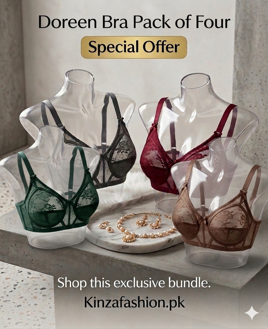 PACK OF 4 DOREEN BRA – COMFORT SALE | UP TO 66% OFF